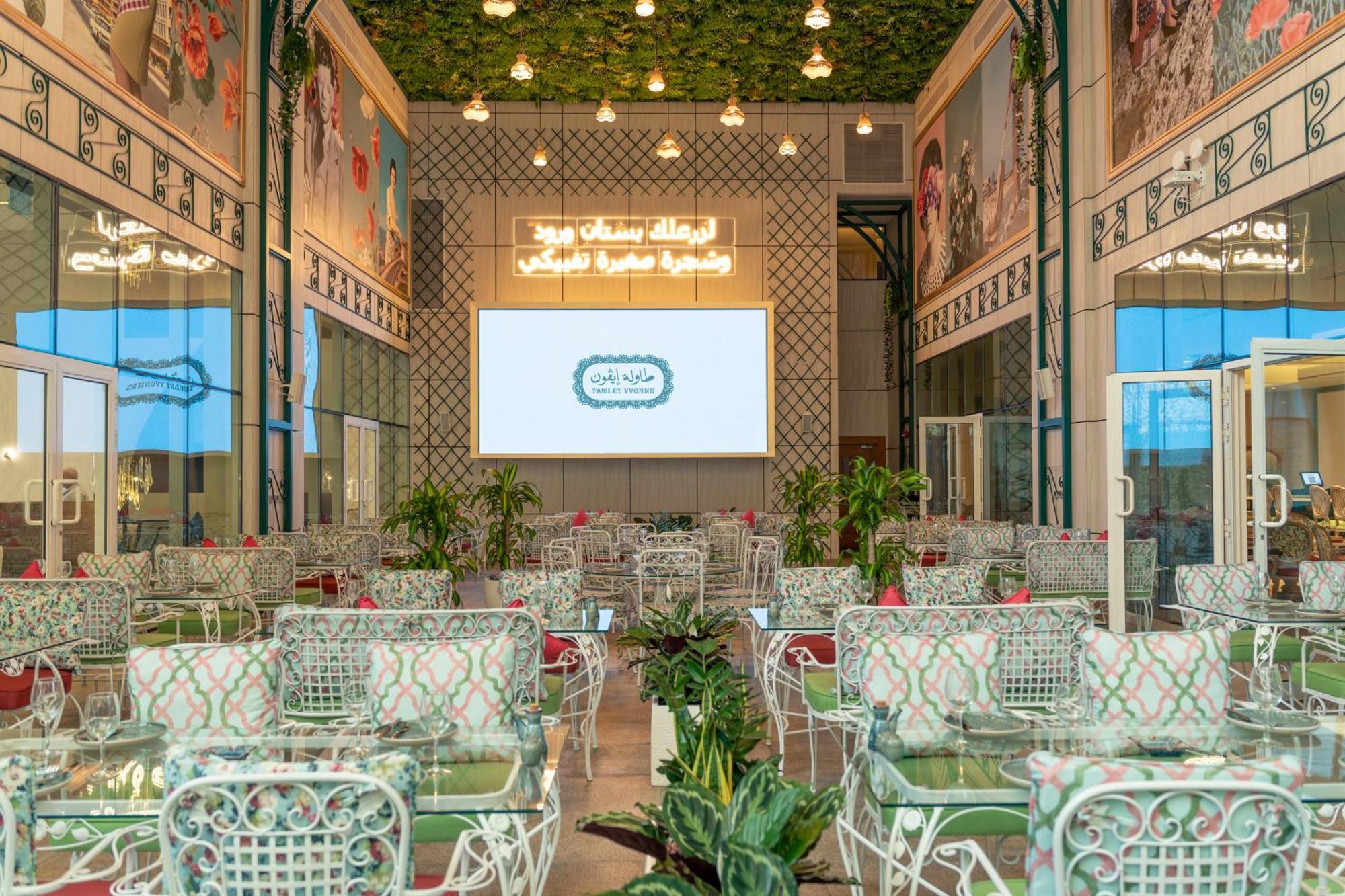 Millennium Place Doha Exterior foto Interior of the restaurant